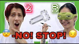 BLINDFOLDED DRAWING CHALLENGE | Loser Takes Punishment!