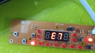 Induction cooker error code E7 for repairing