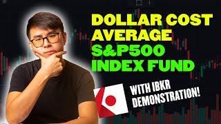 How I Dollar Cost Average Into The S&P 500 Index Funds With Demonstration On Interactive Brokers