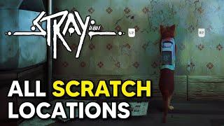 Stray - All Scratch Locations (Territory Trophy / Achievement Guide)