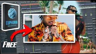 How To Make Club Bangers For Tyga Like D.A Domain Tutorial FL Studio. Cymatics Euphoria Contest