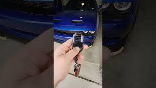 Dodge Challenger SRT Hellcat- Remote Cold Start! #717 #hellcat #dodgechallengers #compustar