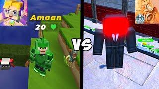 Blockman GO vs Roblox Tower Defense!