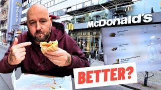 IS MCDONALDS BREAKFAST BETTER IN GERMANY ??? - No Hash Browns... 