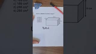 Geometria Espacial! #Matemática #enem #concursos #educação