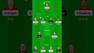 ENG - W Vs NZ - W 1st ODI Cricket Dream 11 Match Prediction