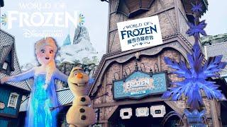 ️ Wandering around the Brand New World of Frozen at Hong Kong Disneyland ️