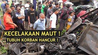 Kecelakaan maut Salatiga tubuh korban hancur !