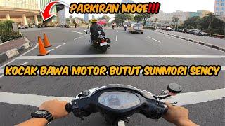 EXCLUSIVE ‼️ Yadi dcaprio bawa motor butut ke sency  ngumpul sama MOGE  | gopro hero7