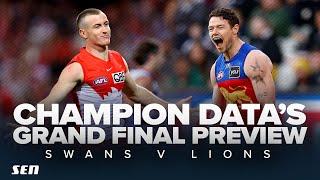 Champion Data DIVES DEEP with their 2024 AFL Grand Final preview - SEN