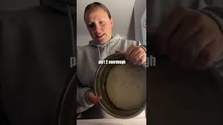 sourdough bagel prep #sourdough #bagel #shortsvideo