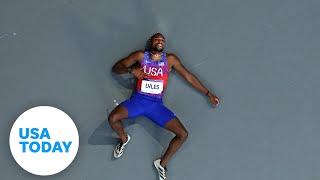 Noah Lyles talks about 200 meter collapse | USA TODAY