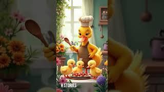 Adorable Duck Family Takes Over the Kitchen!AiWand #duck
