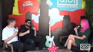 Q101 Interviews: FOALS with Lauren O'Neil at Lollapalooza 2023