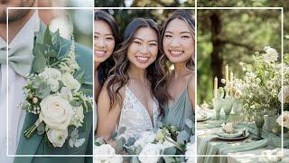 Wedding Theme Inspiration - Sage Green & White 