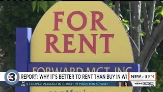 Report: Why it's better to rent than buy in Wisconsin