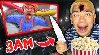 DO NOT WATCH HAUNTED BLIPPI MOVIE AT 3AM!! *GONE WRONG*