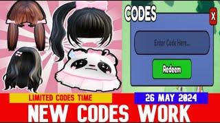*NEW CODES MAY 26, 2024* UGC DON'T MOVE ROBLOX | LIMITED CODES TIME