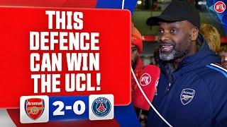 This Defence Can Win The Champions League! (Yardman) | Arsenal 2-0 PSG