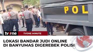 Polisi Bongkar Tiga Lokasi Bandar Judi Online di Banyumas | tvOne Minute