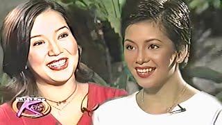 Regine Velasquez Pangako Ikaw Lang Movie OST Promo With Kris Aquino (2001 Balitang Kris)