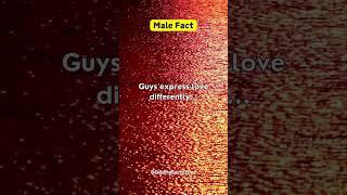 Guys express love differently... | Male Facts | #short