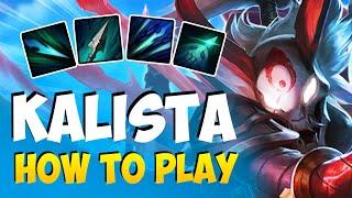 How to Play KALISTA ADC for Beginners | Kalista Guide Season 11 | League of Legends