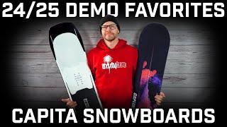 Matts 24/25 Demo Favorites: Capita Snowboards