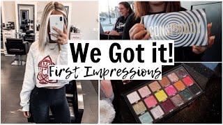 Weekend VLOG: Conspiracy Palette, new hair, & healthy grocery haul