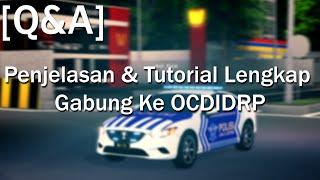 [Q&A] Tutorial join OCDIDRP?!