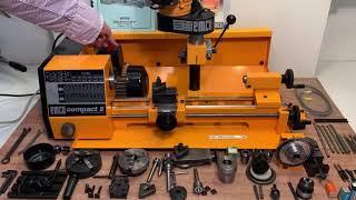 Emco Compact 5 Lathe with Accessories