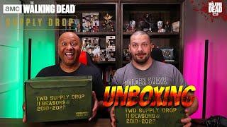 AMC The Walking Dead Supply Drop Box UNBOXING!! | Winter 2022 "TWD Series Finale" Edition