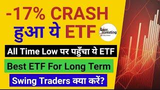 17% CRASH ये ETF | निवेश का मौका ? | Swing traders क्या करें? | 25 Dec 24'