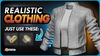 How to EASILY Create Realistic Clothes in Blender (Cloth Sim Brushes)