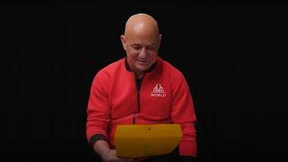 Andre Agassi Opens a Surprise Letter from John McEnroe | Laver Cup