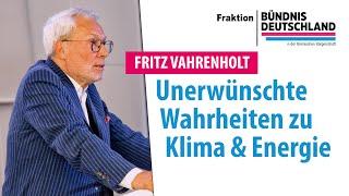 Bürgerdialog mit Prof. Dr. Fritz Vahrenholt zum Thema: "Energie- und Klimapolitik auf dem Prüfstand"