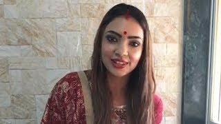 TV Actress Pooja Banerjee is ready for her first Karwa chauth