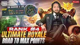 FINALLY RANK TOP 3 DONE | LETS GO FOR MAX PONTS | TMG MARKHOR | PUBG Live Stream