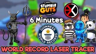 World Record Laser Tracer Bersama EX Clan - Stumble Guys