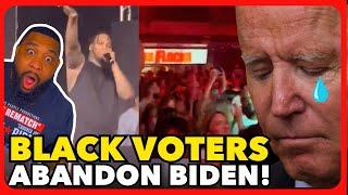 BLACK People TRASH BIDEN at Waka Flocka Flame Concert