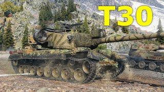 World of Tanks T30 - 5 Kills 9,4K Damage