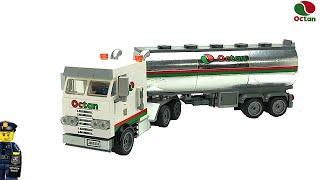 LEGO Cabover Semi Truck and Tanker Trailer MOC