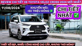 REVIEW CHI TIẾT TOYOTA VELOZ CROSS 2024 MỚI NHẤT, XE ĐẸP, CÔNG NGHỆ CAO CẤP, NHƯNG THÂN VỎ "MỎNG"!