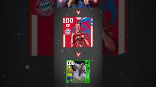 Robert Lewandowski's Best Cards in eFootball  #efootball #shorts #viral