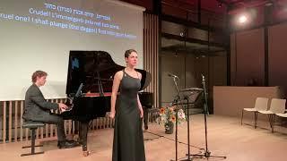 “Barbara! Io ben lo so,” Handel (Alcina)-Kinneret Ely, soprano