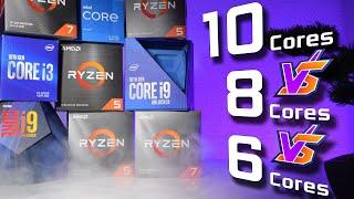 6 vs. 8 vs. 10 Cores for Streaming and Gaming | How many cores do I need?