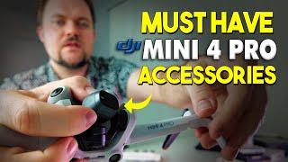 Must Have DJI Mini 4 Pro Accessories - Drone Gear Review