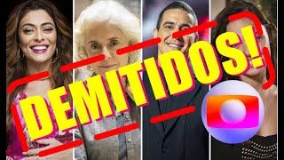 Demitidos da Globo! Confira 15 Famosos que deixaram o canal em 2022