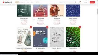 Bookarazi - Author and Publisher Elementor Template Kit bookstore literature