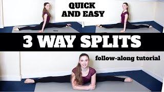 How to do 3 Way Splits: Quick, Easy, and Effective Follow-Along Tutorial